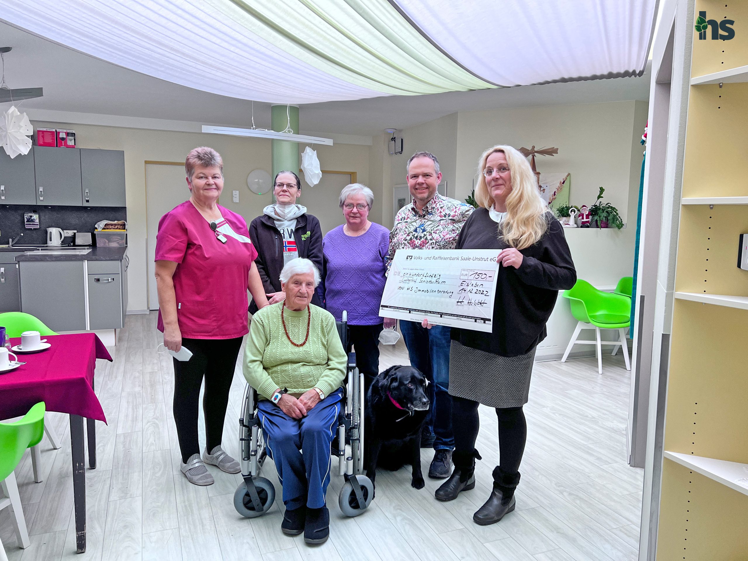 Lutherhof Spendenübergabe