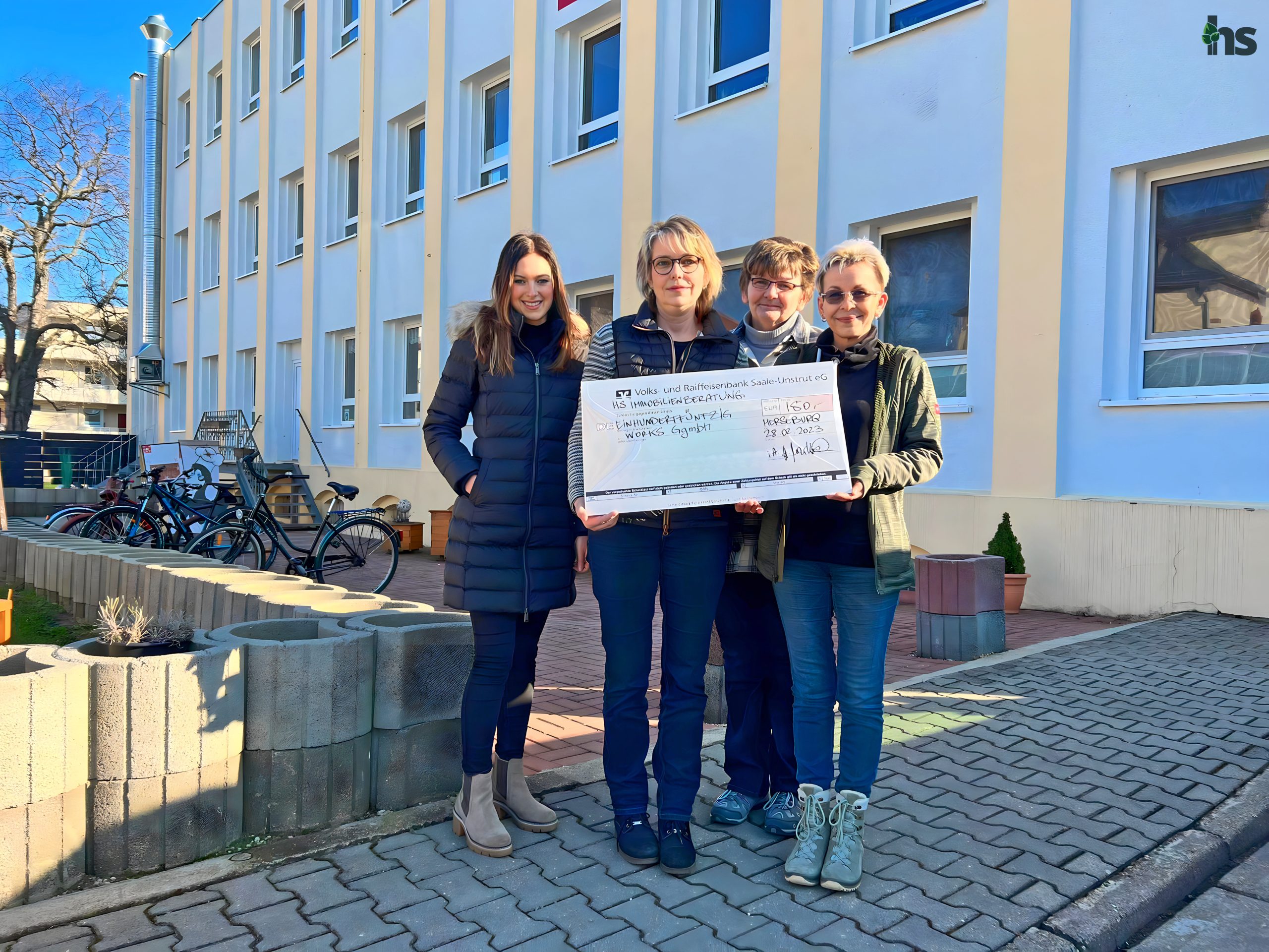 Spendenübergabe an die Works gGmbH