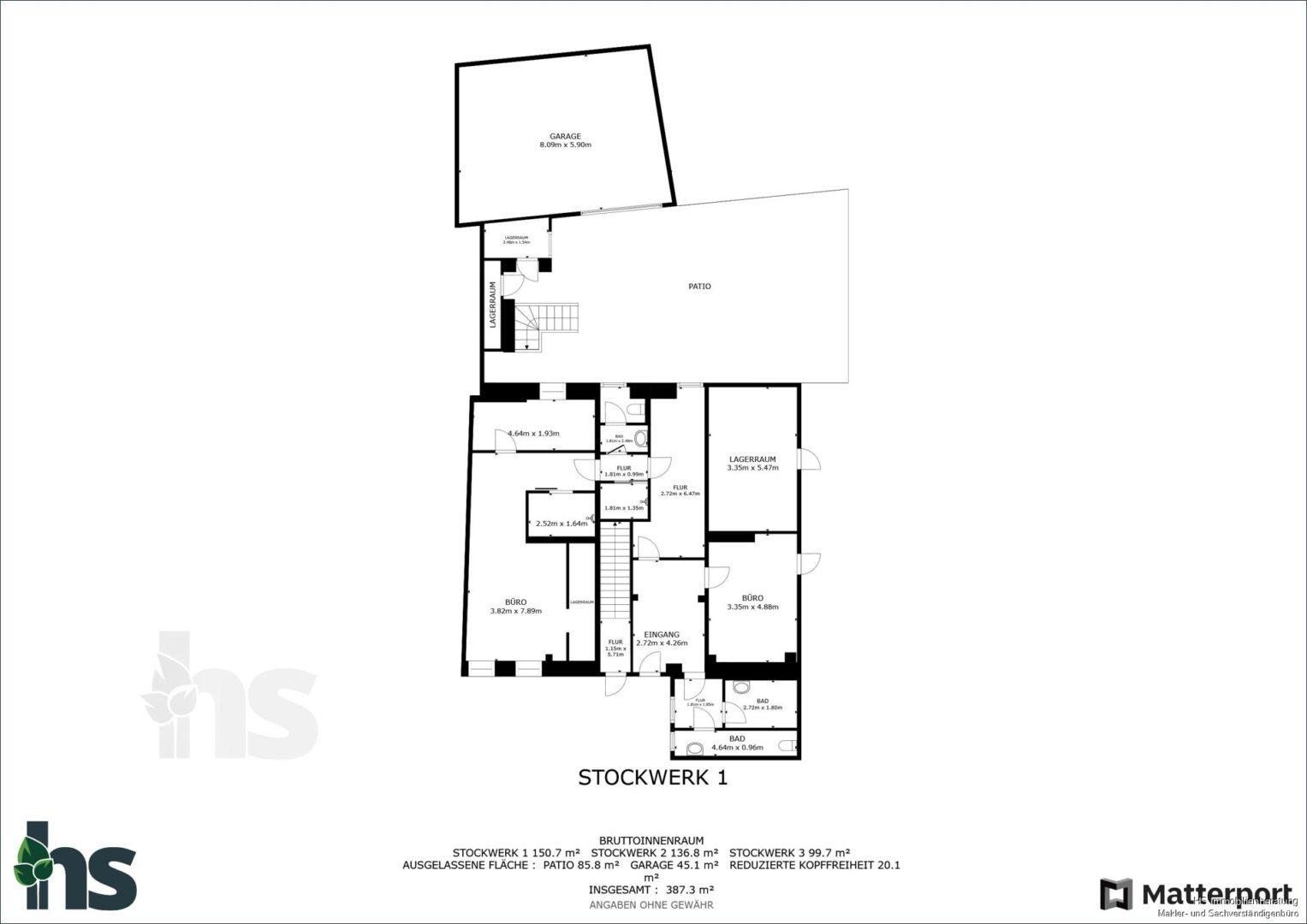 Grundriss - Erdgeschoss
