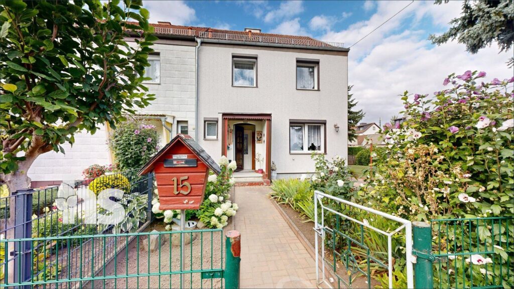 Einfamilienhaus Braunsbedra, Immobilienmakler Braunsbedra, Gartenansicht, Innenansicht Haus Braunsbedra