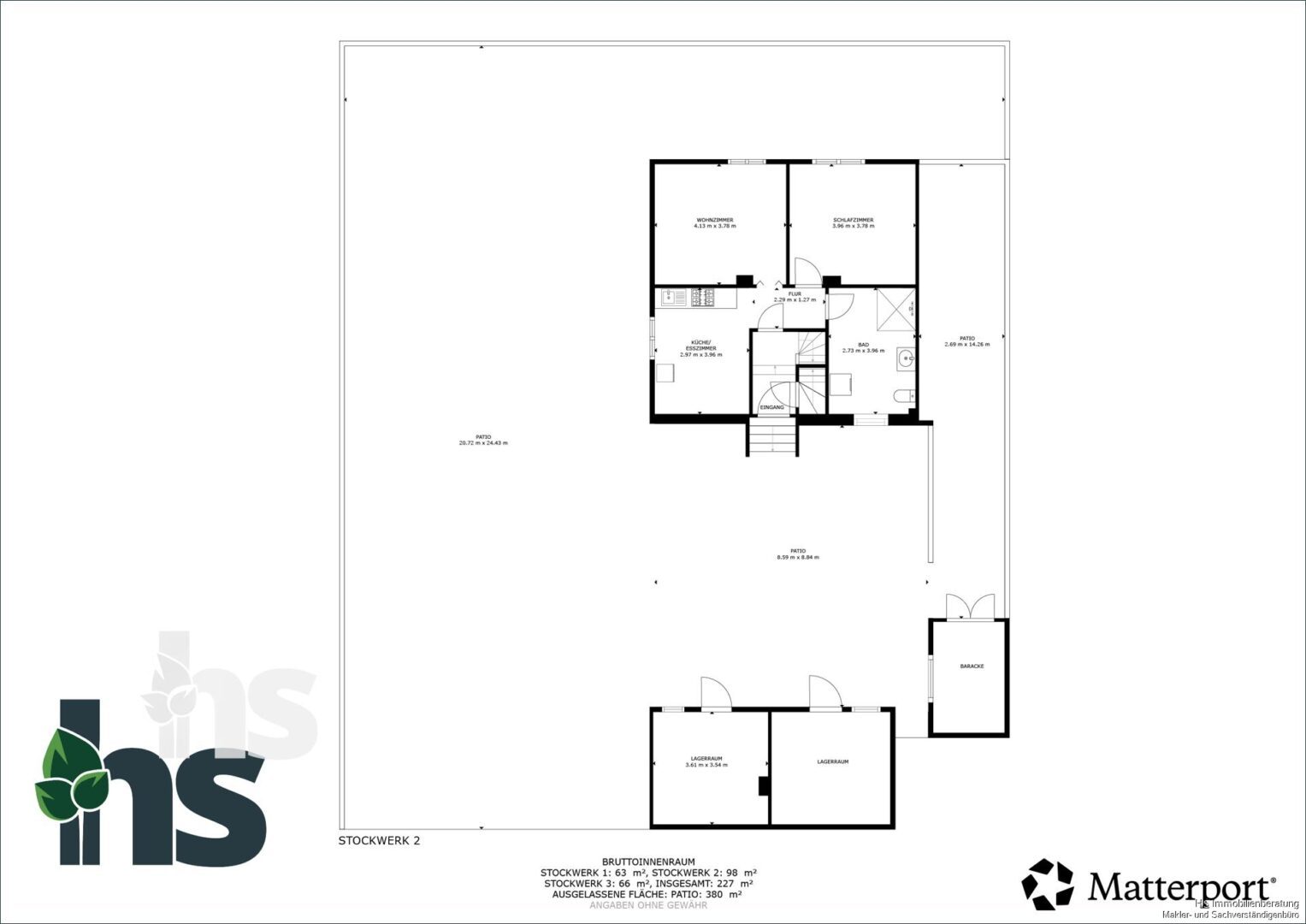 Grundriss - Erdgeschoss & Außenbereich