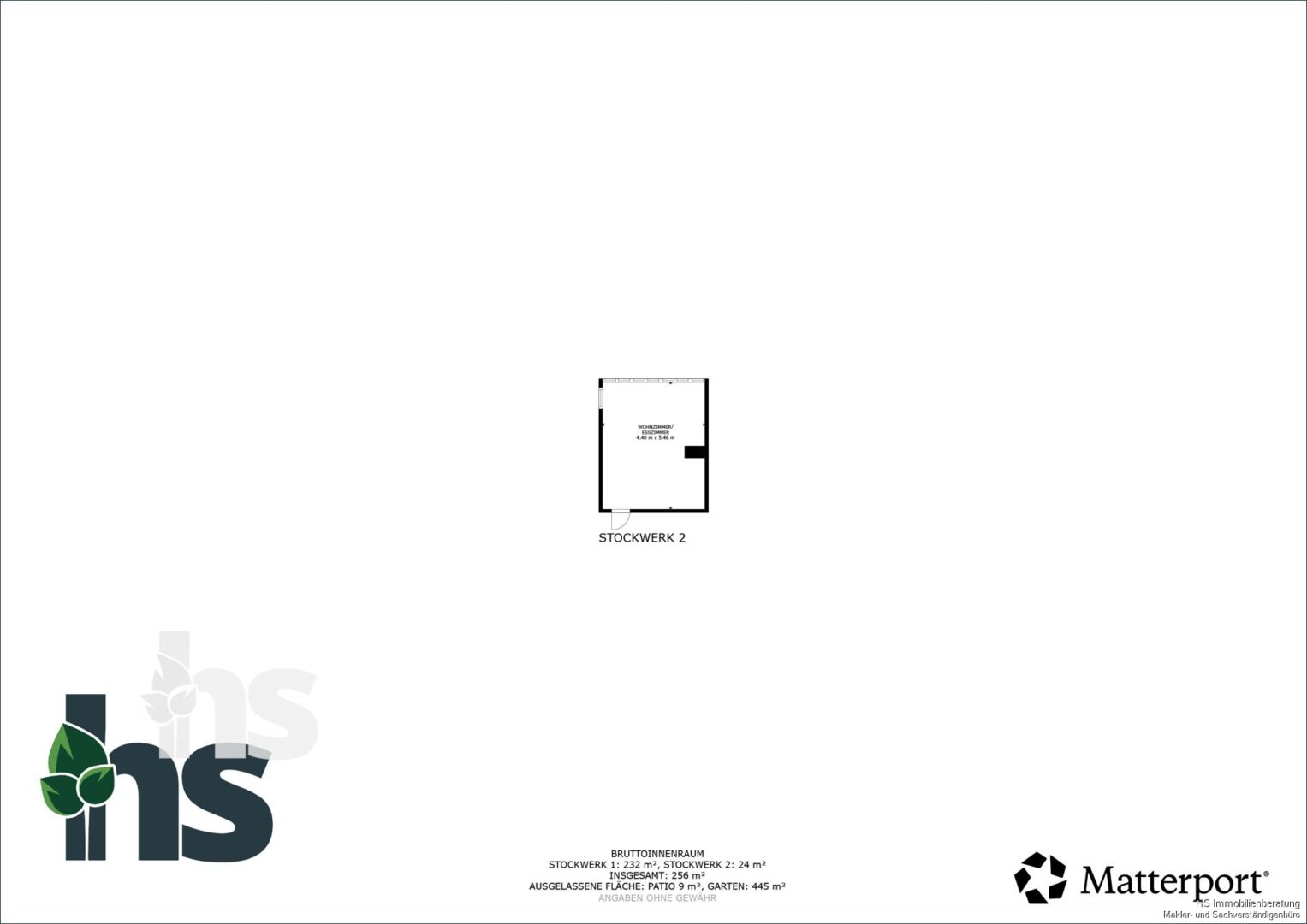 Grundriss - Wohnzimmer