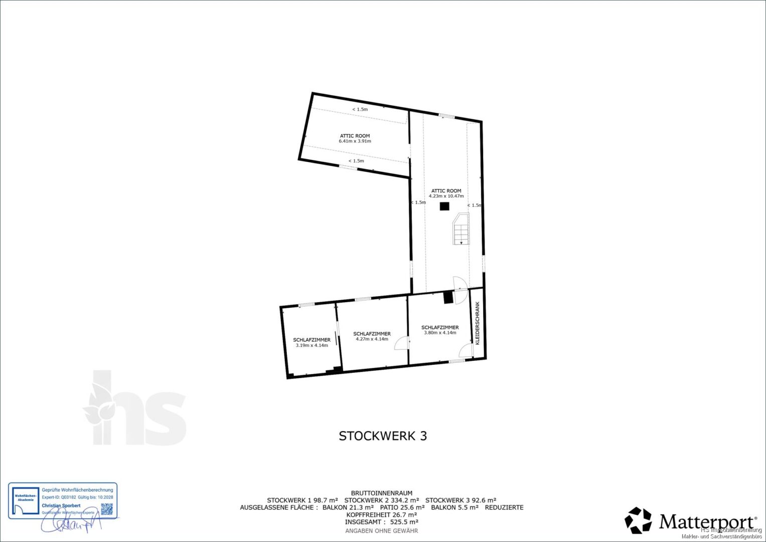 Grundriss - Obergeschoss