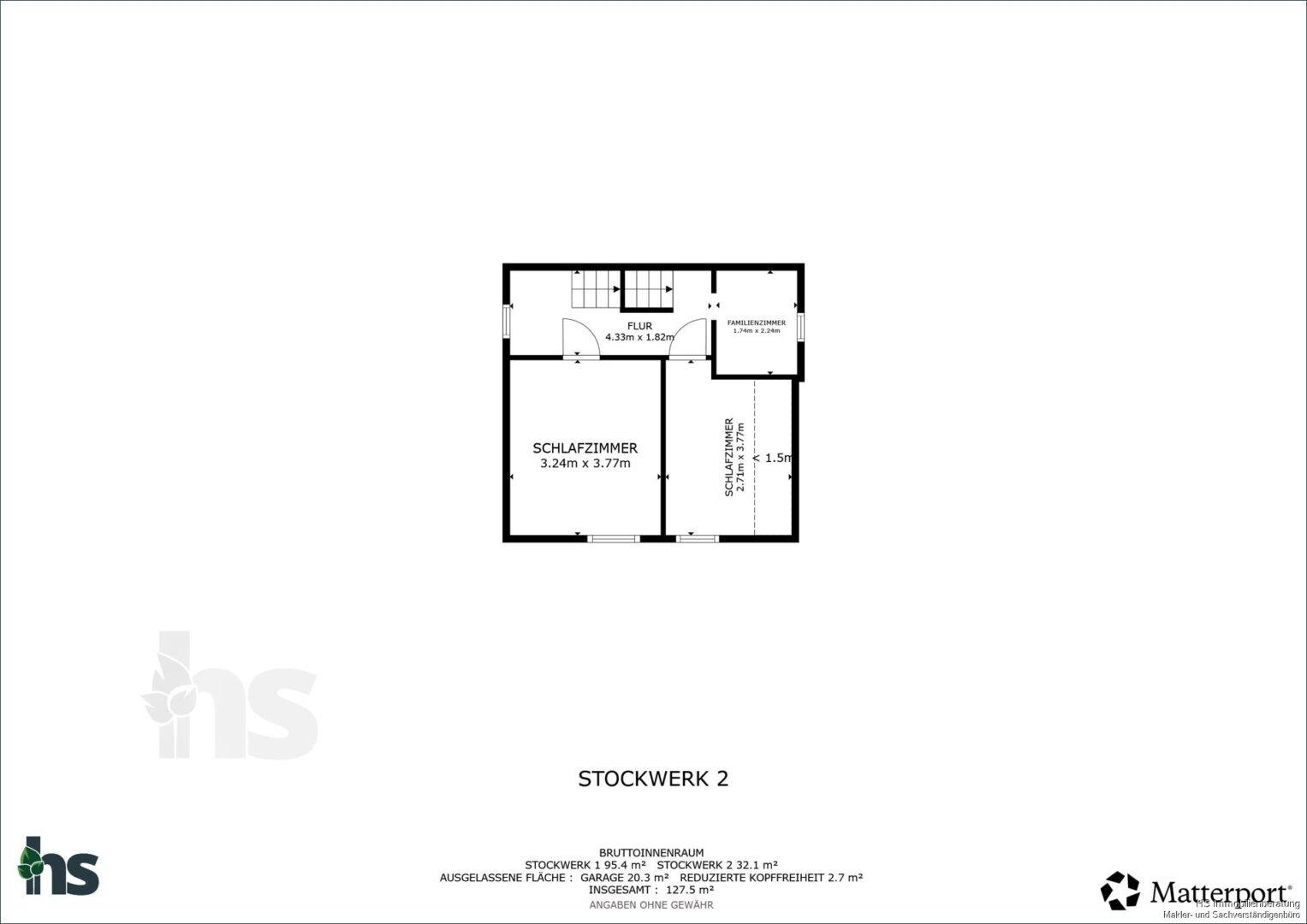 Grundriss - Obergeschoss