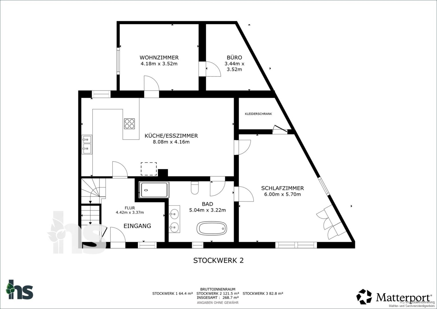 Grundriss - Erdgeschoss