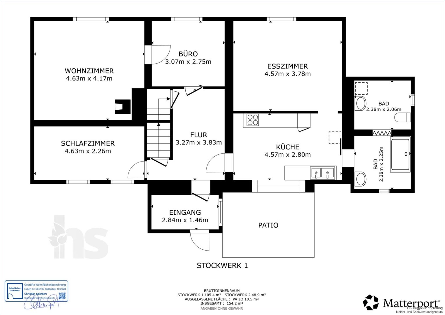 Grundriss - Erdgeschoss