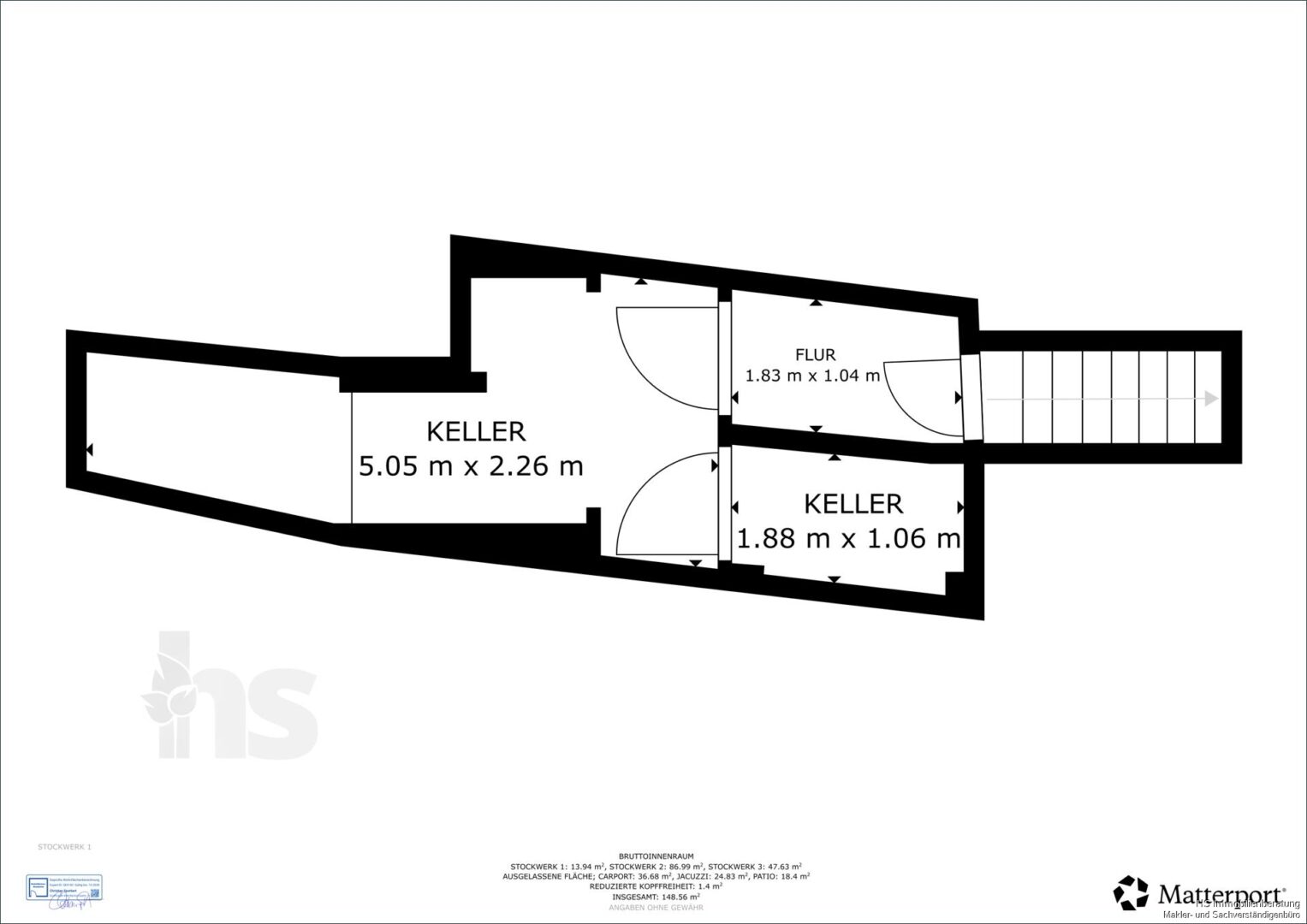 Grundriss - Bunker