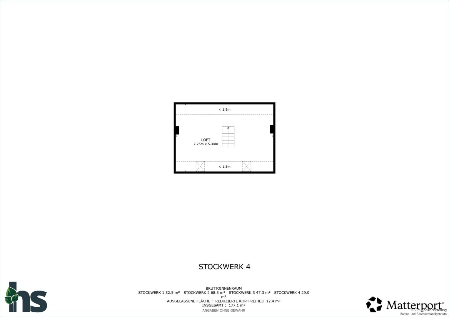 Grundriss - Dachgeschoss