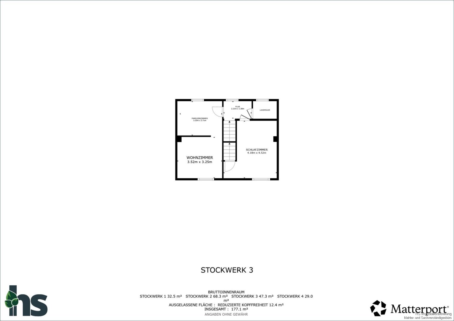 Grundriss - Obergeschoss