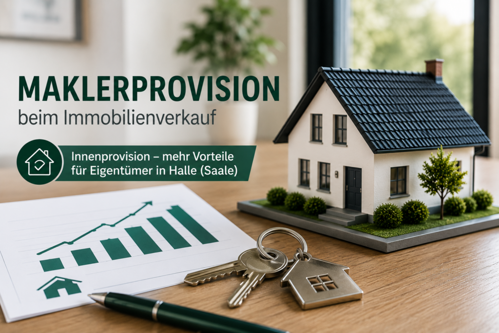 Immobilienmakler in Halle (Saale) - Innenprovision - Maklerprovision