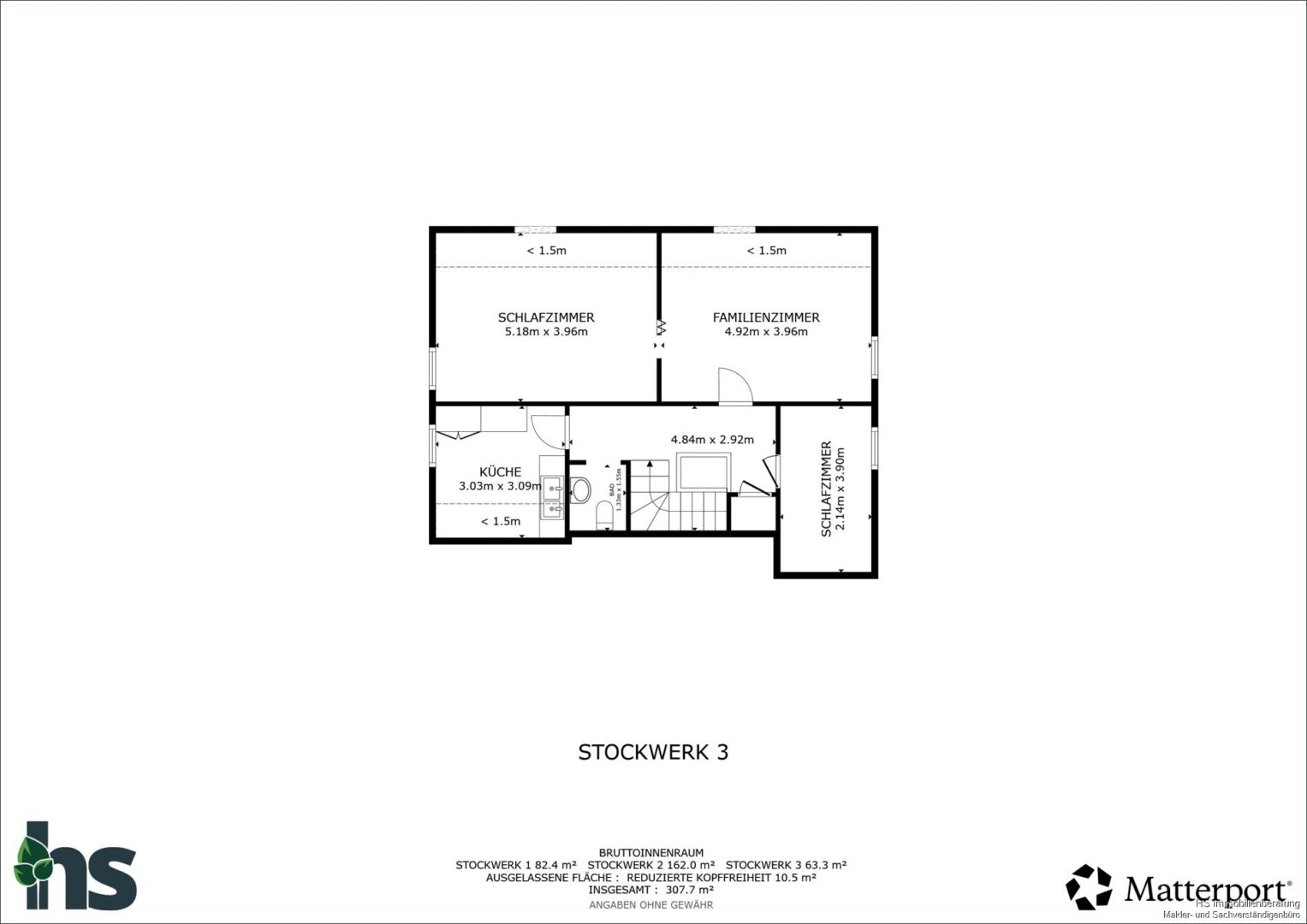 Grundriss - Dachgeschoss