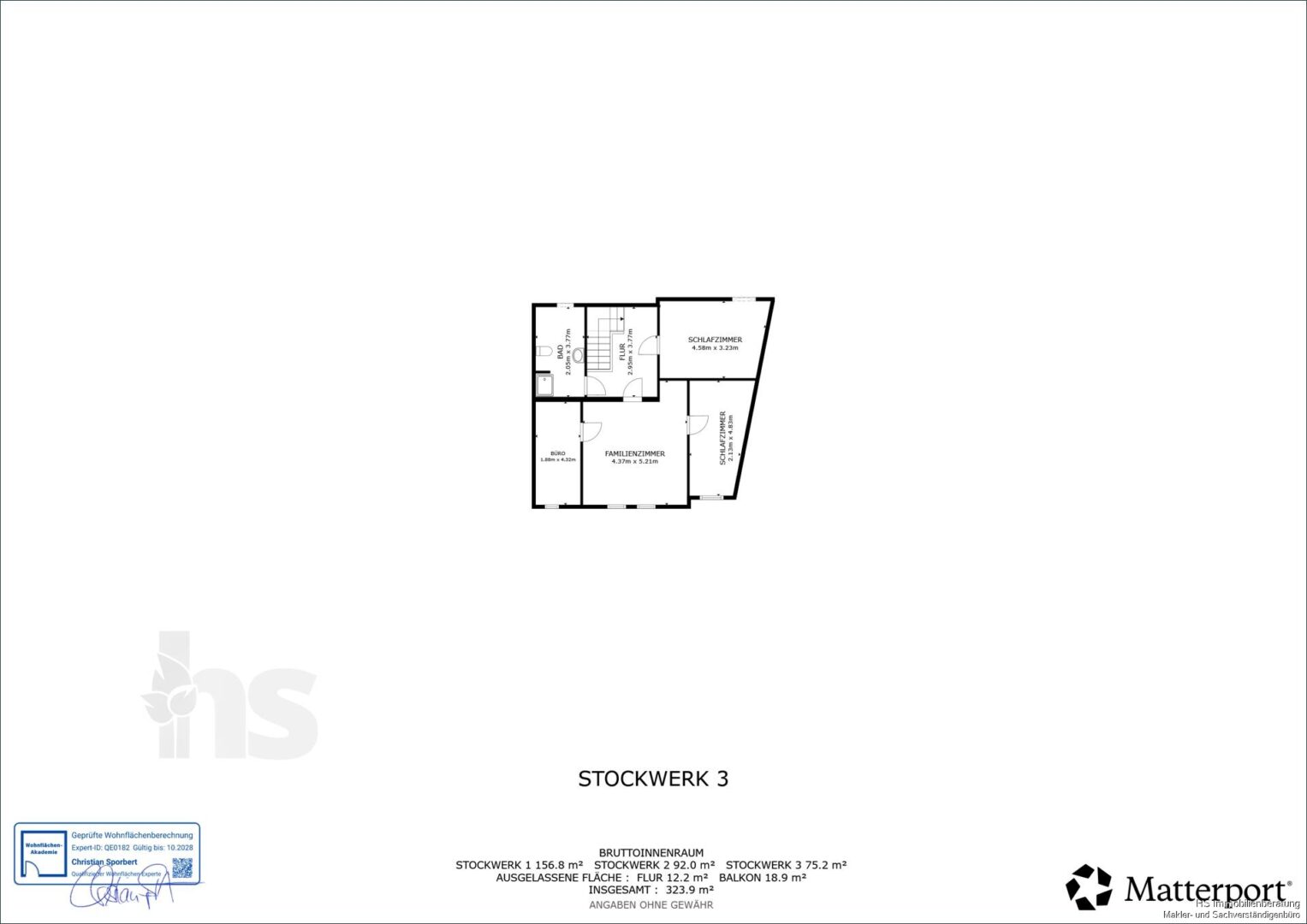 Grundriss - Dachgeschoss
