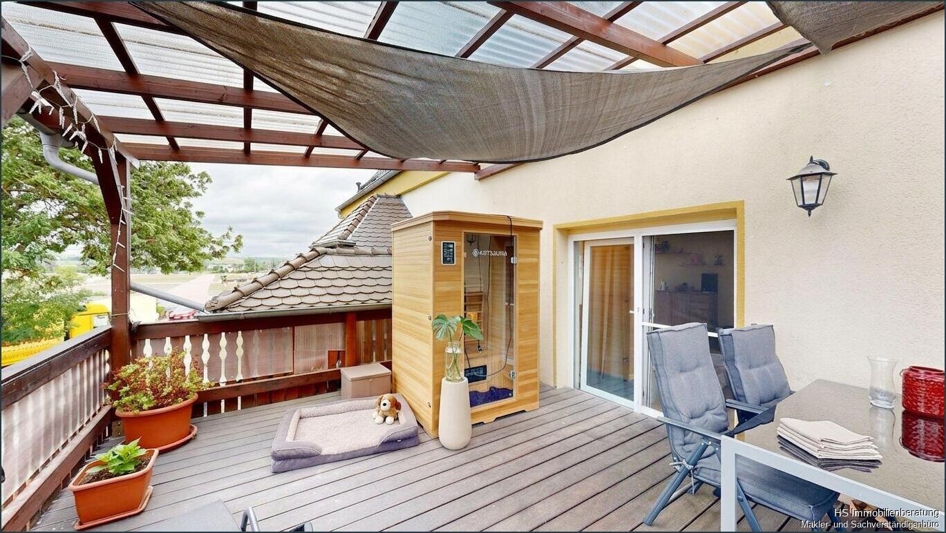 Maisonette Wohnung - Balkon