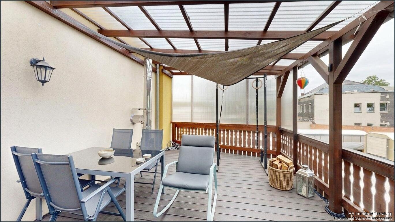 Maisonette Wohnung - Balkon