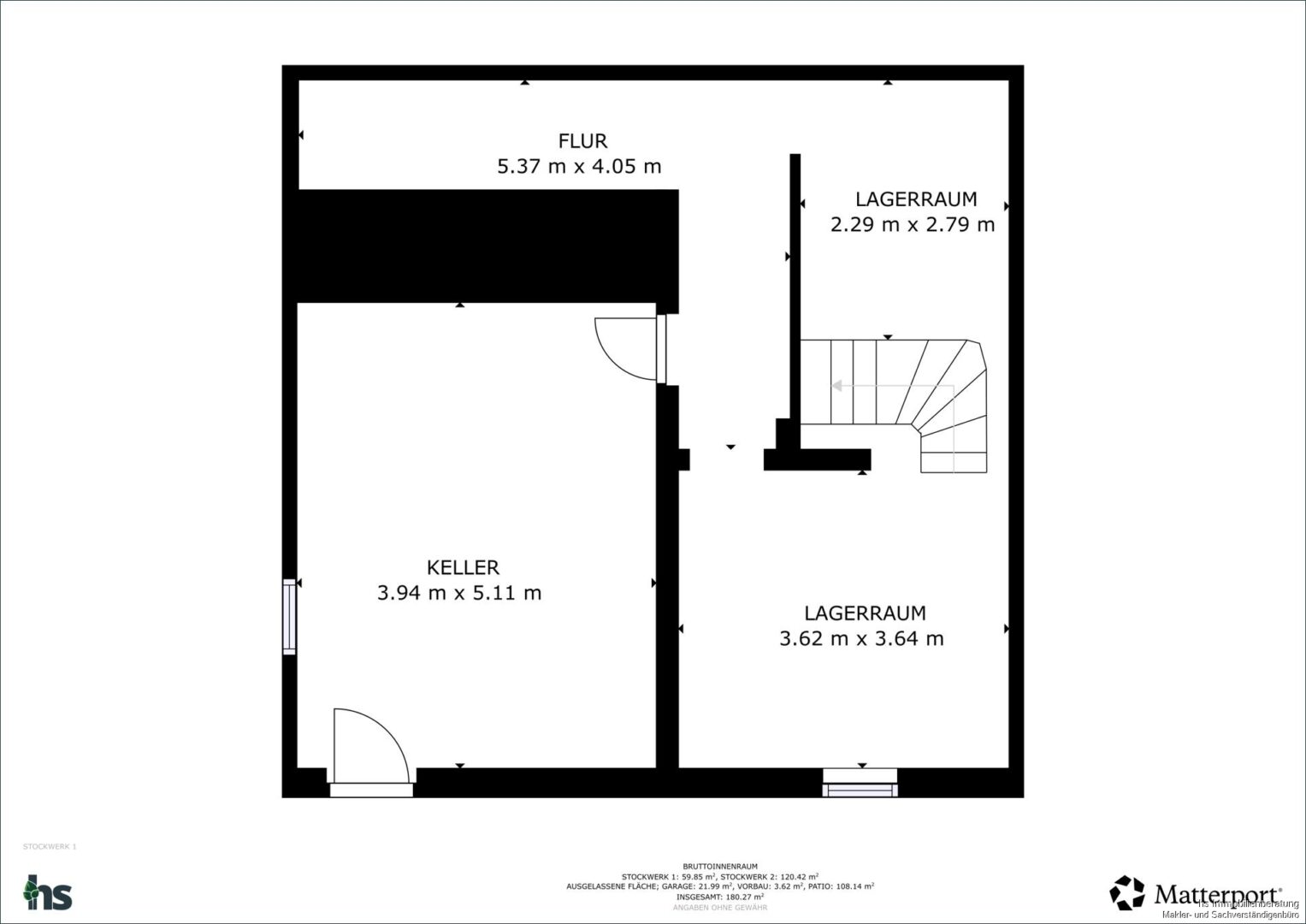 Grundriss - Keller