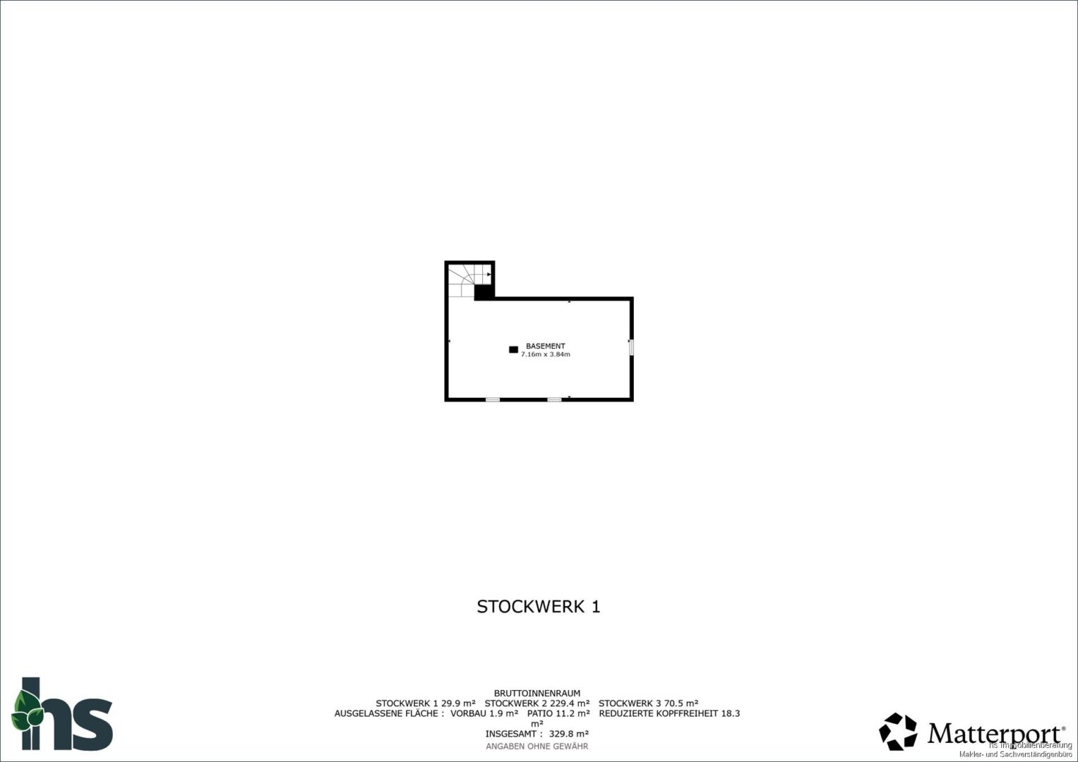 Grundriss - Keller
