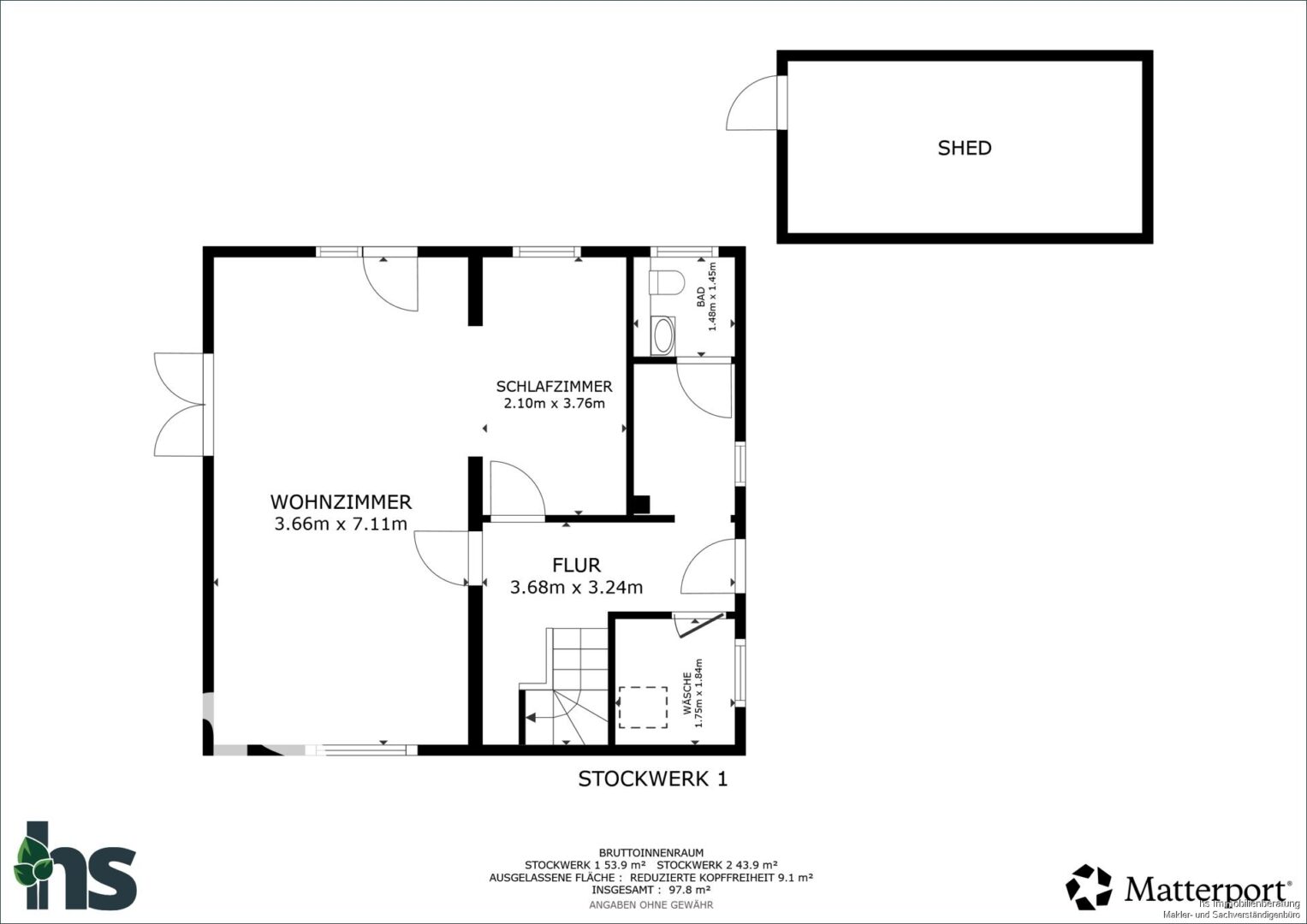 Grundriss - Erdgeschoss